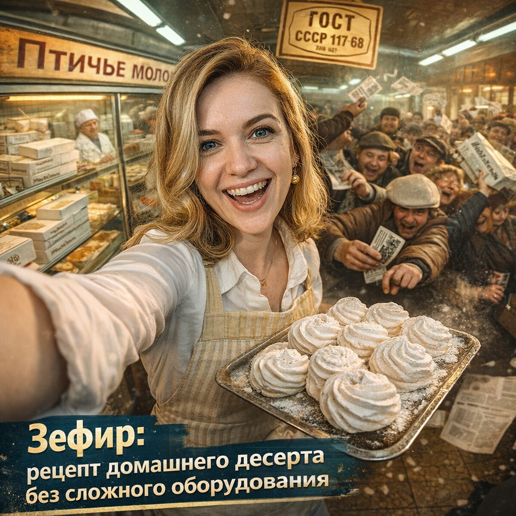    Нежный домашний зефир, приготовленный из простых ингредиентов. admin