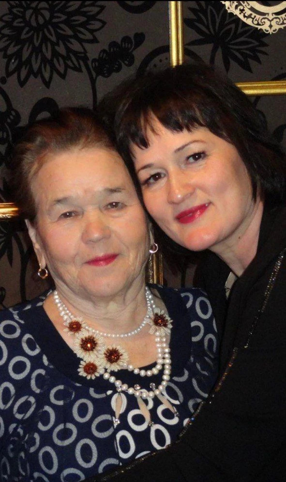 С мамой Таисией Михайловной
