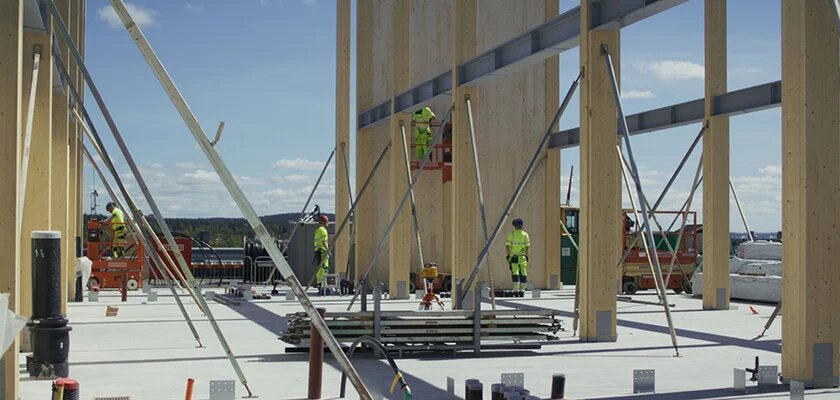 EcoDataCenter Швеции из СLT-панелей (Источник: EcoDataCenter)
