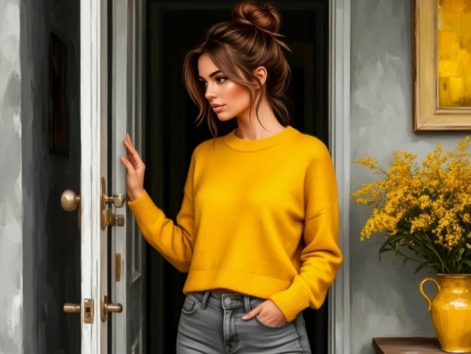 Я и дверной проём