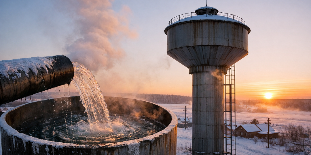 Почему в лютый мороз вода в этих башнях не замерзала: гениальное решение советского инженера