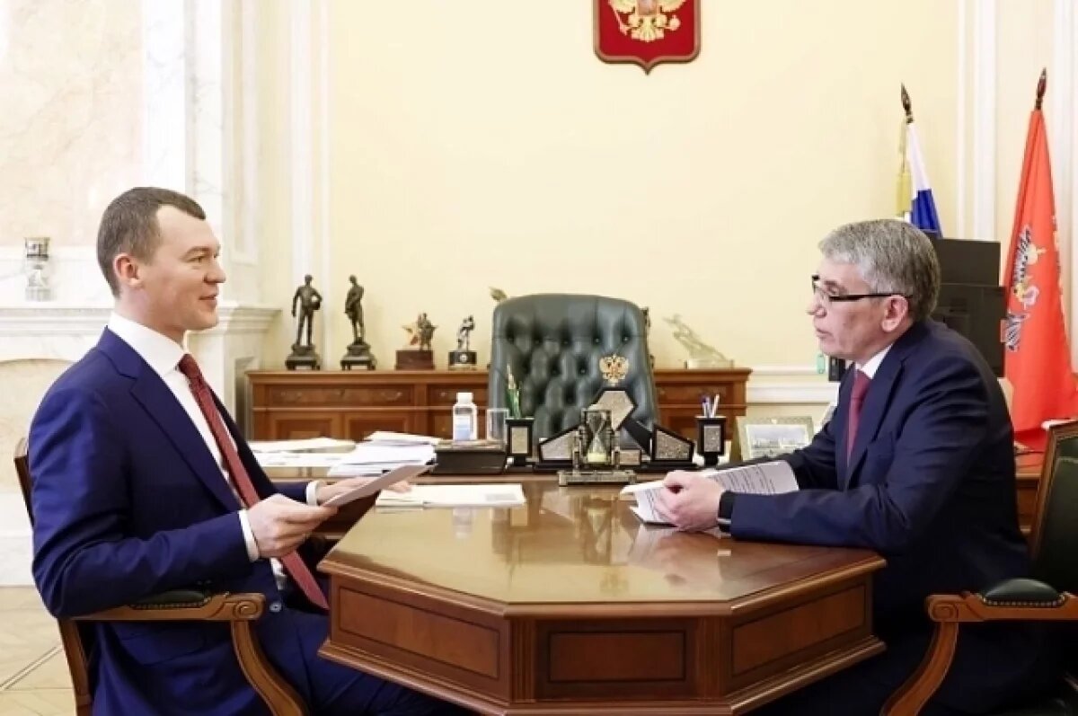    Губернатор обсудил с главой Минспорта развитие тульского спорта