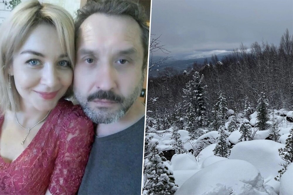    Сергей и Ирина Усольцевы и фото с места поисков. Фото: Коллаж АиФ/ соцсети