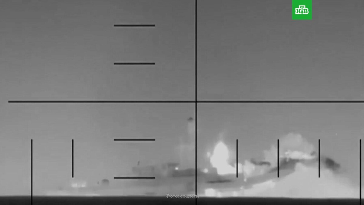    Пентагон показал уничтожение иранского корабля американской подлодкой