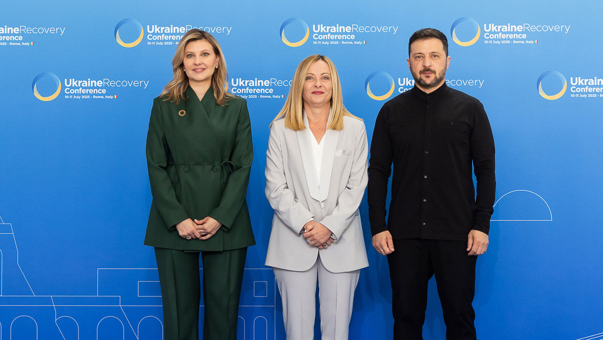    премьер Италии Мелони с Зеленским