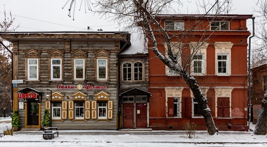 Фото Василия Татарникова: улица Российская