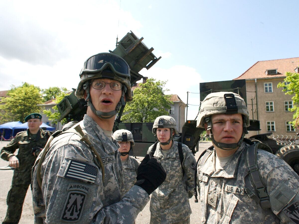    Американские военные в Польше© РИА Новости . Игорь Зарембо