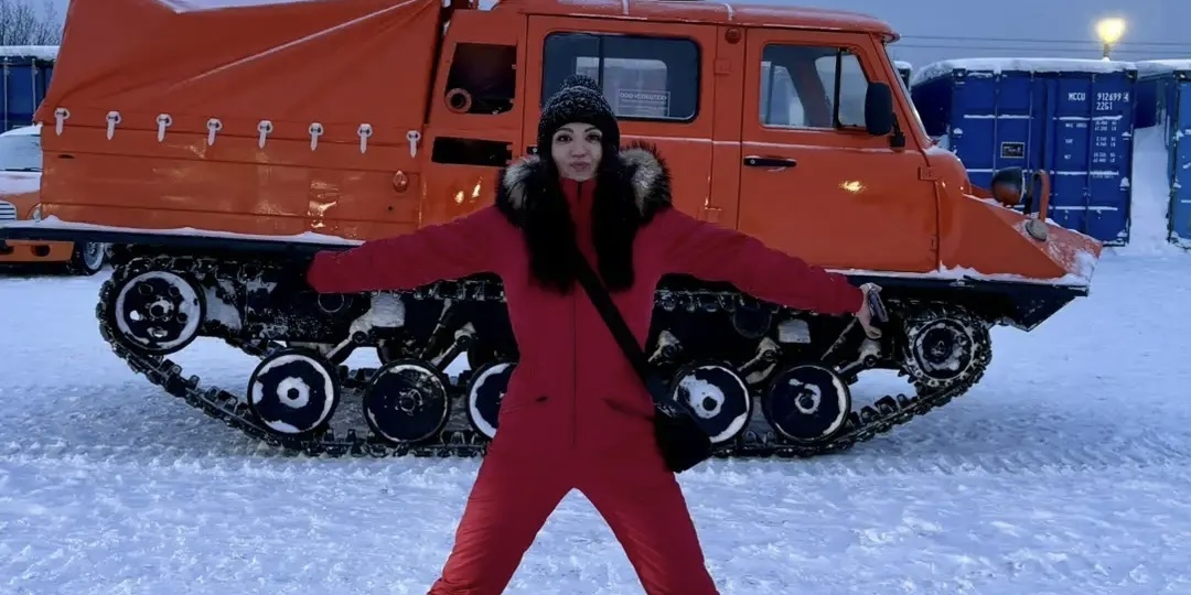 Монстр бездорожья: гусеничный снегоболотоход ТТМ-3902 "Тайга"