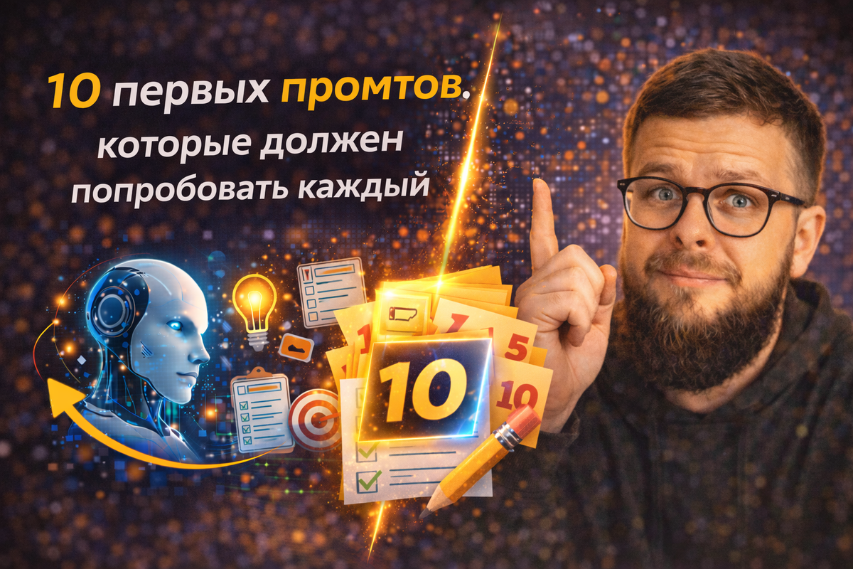 10 первых промтов, которые должен попробовать каждый