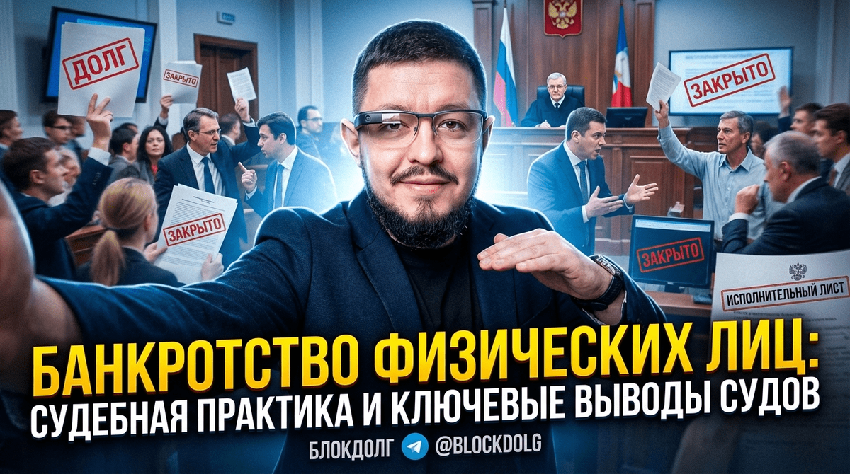    Обзор судебной практики по банкротству физических лиц Максим