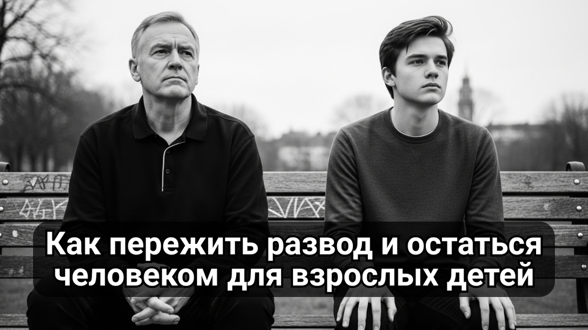 Развод и дети: как сохранить отношения с взрослыми детьми.