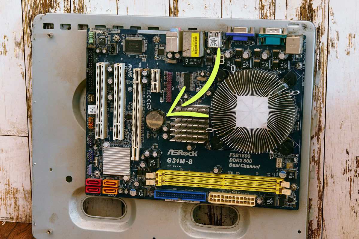 Три последствия севшей батарейки на материнской плате