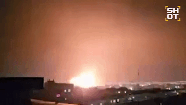    Загадочный старец предсказал удары по Ирану. GIF видео ТГ-канала SHOT