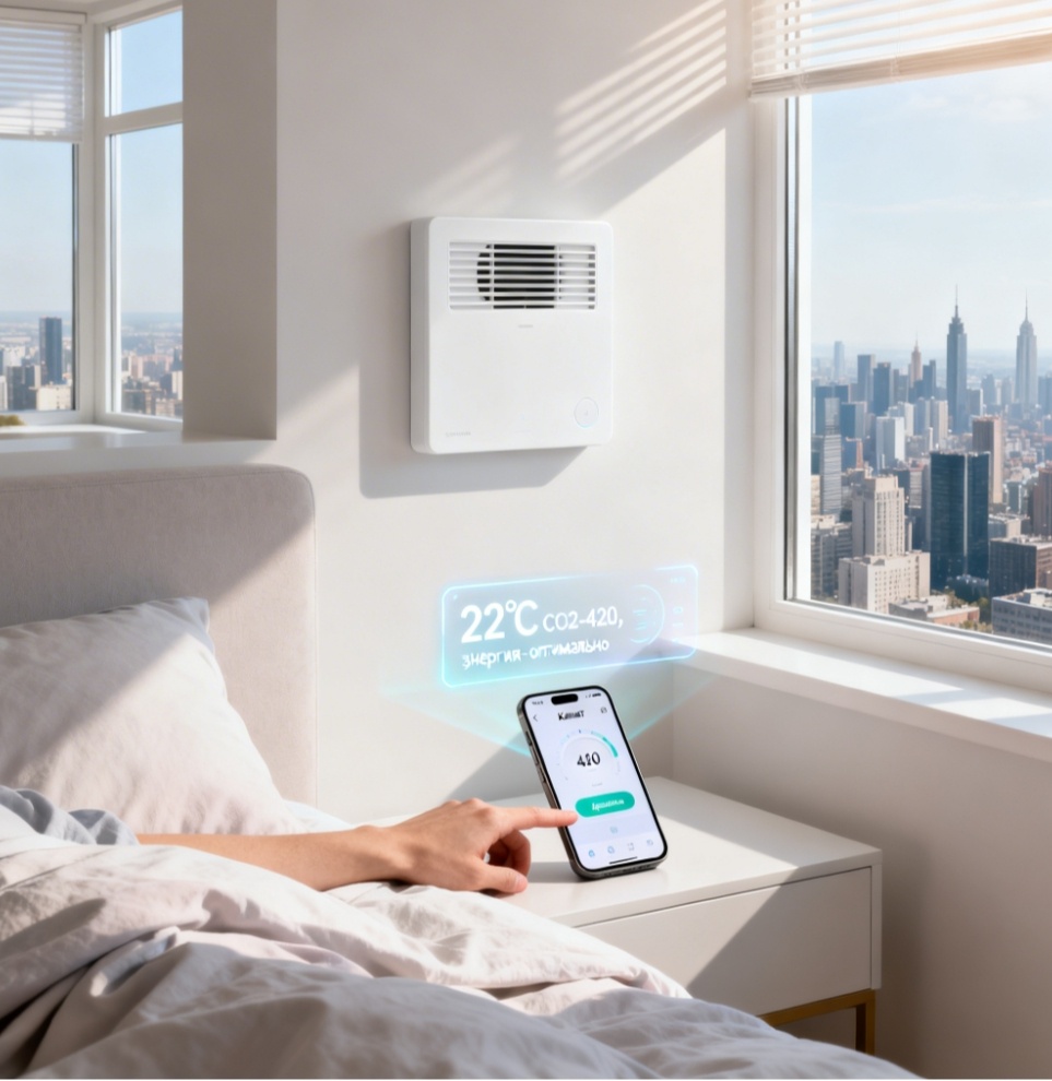 ЦЭГ sssr.fun показывает: В доме душно/холодно/жарко? Лень открывать окна, лень настраивать кондей, лень думать. Мы привозим систему, которая сама думает за тебя. И красиво висит на стене.