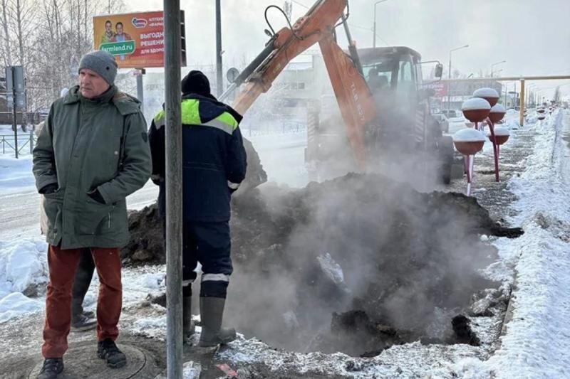    МинЖКХ. Устранение коммунальной аварии в Карабаше