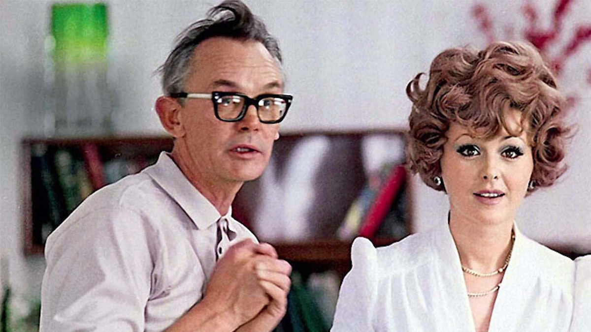 Леонид Гайдай на съемках комедии "Иван Васильевич меняет профессию"