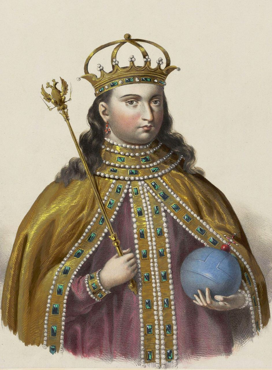 Царевна Софья Алексеевна. Борель. 1853 г.