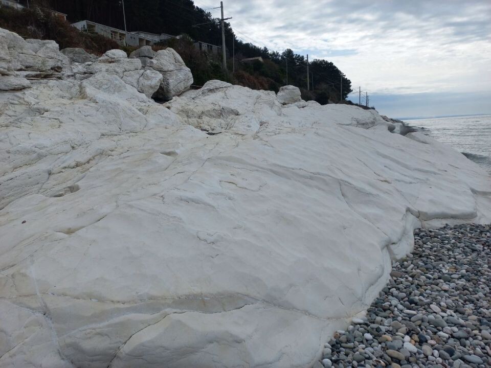    Белые скалы в Абхазии. Источник: Олеся Веселкова / "Толк"