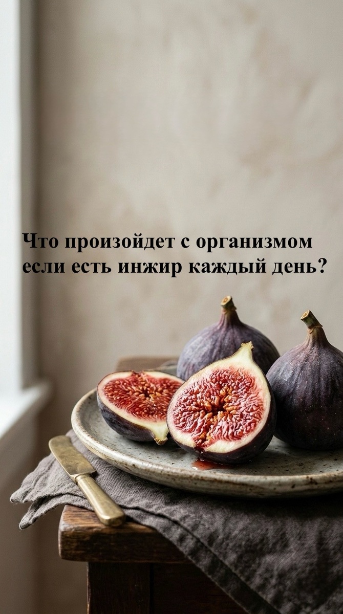 Что произойдет с организмом, если есть инжир каждый день?
