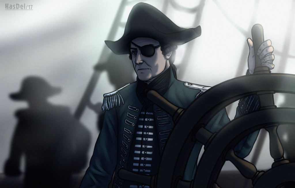 Лейтенант Лесаро, арт в мультипликационном стиле.