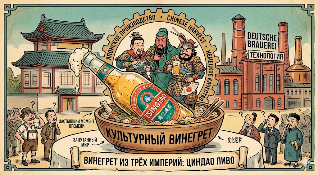 Винегрет из трёх империй в одной бутылке: история пива Циндао