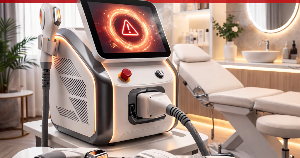 Топ поломок IPL и неодимовых лазеров