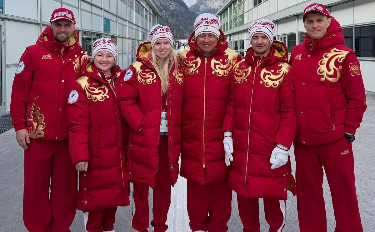    Сборная России на Паралимпиаде-2026 Фото: Паралимпийский комитет России Максим Сурков