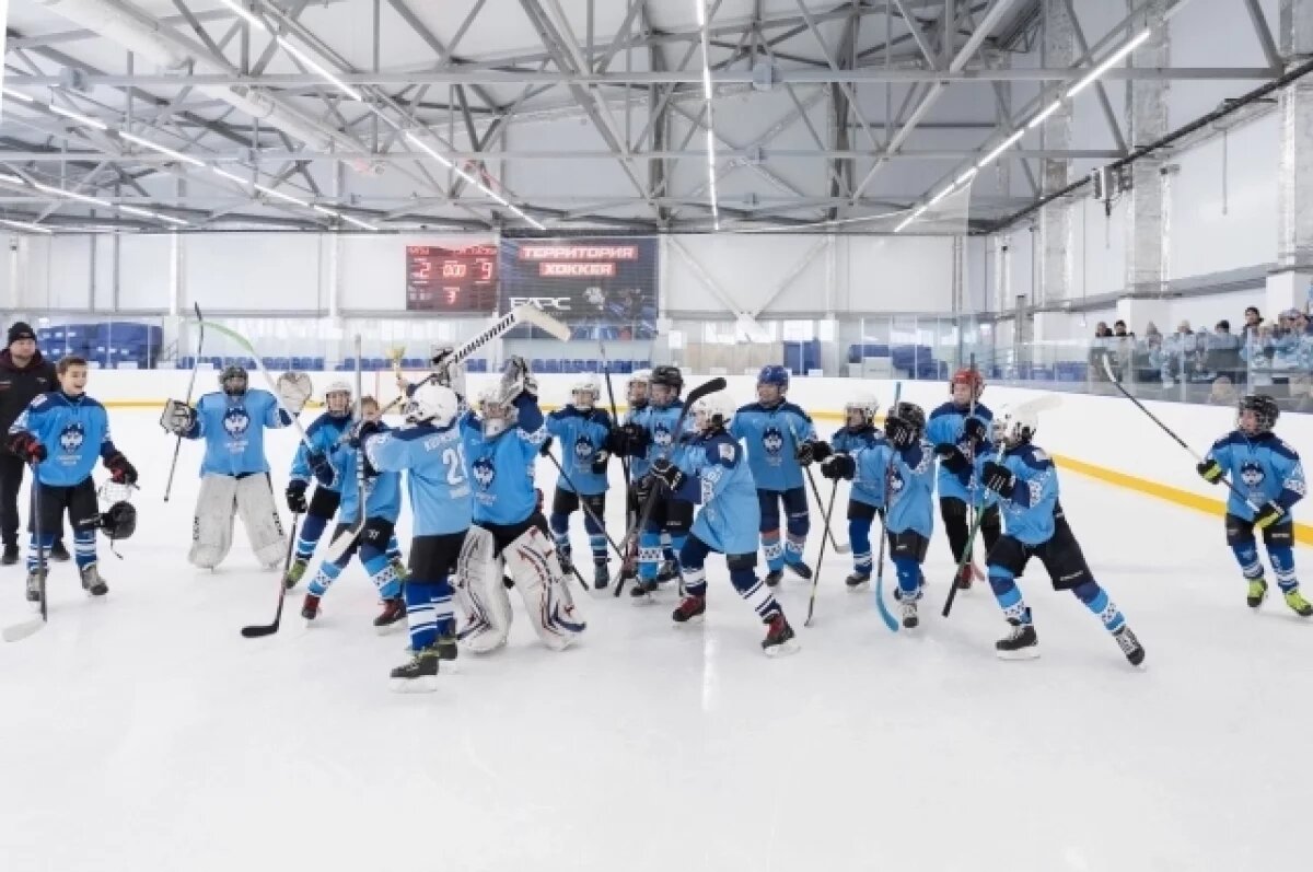    Омские нефтепереработчики помогают юным хоккеистам выйти новый уровень