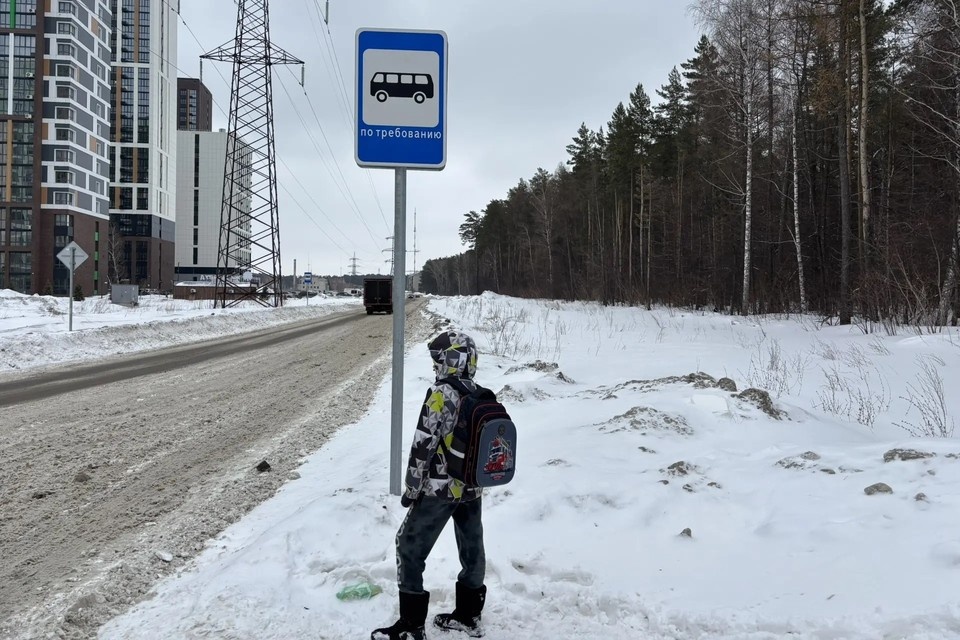    Детям зачастую приходится идти пешком три остановки из личного архива героя(ев) публикации
