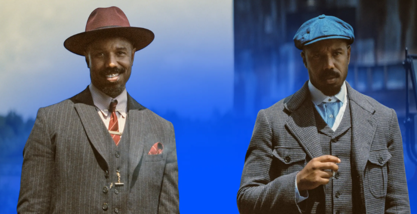 Кадр из фильма "Грешники". В роли братьев Мур Майкл Б. Джордан, реж. Райан Куглер, 2025. 