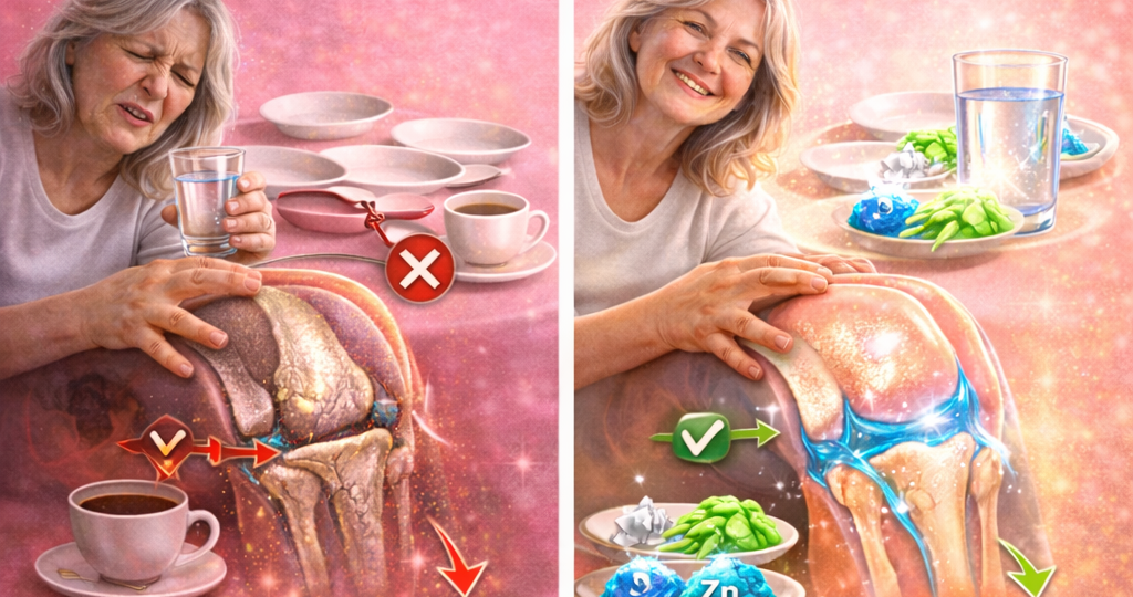 НИКОГДА не запивайте еду этим — суставы теряют питание