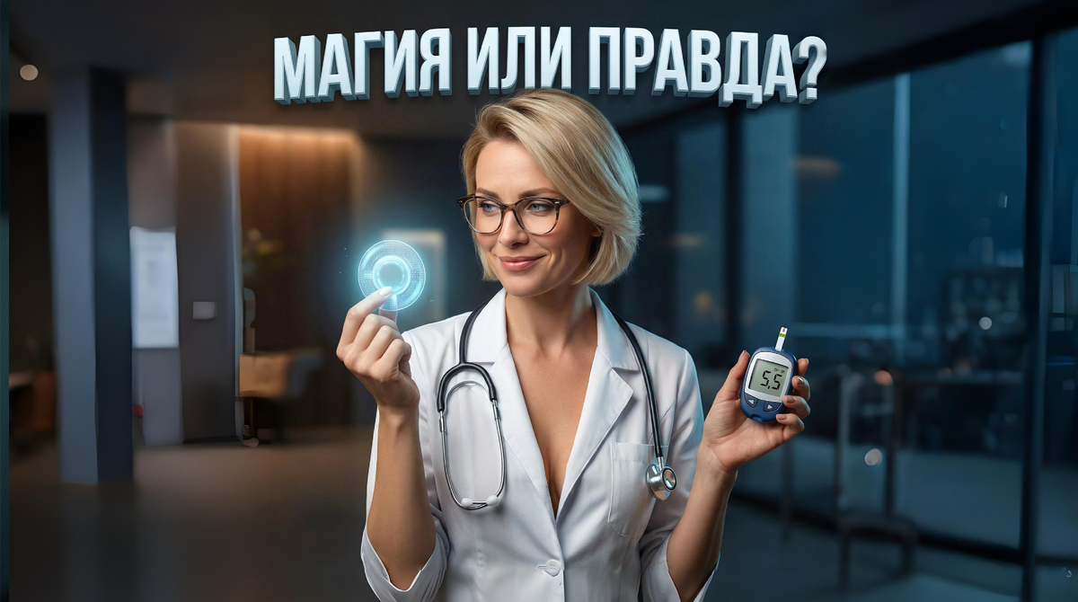 🩸 Конец исколотым пальцам при диабете? В России создали пластырь для измерения сахара, но я не спешу радоваться