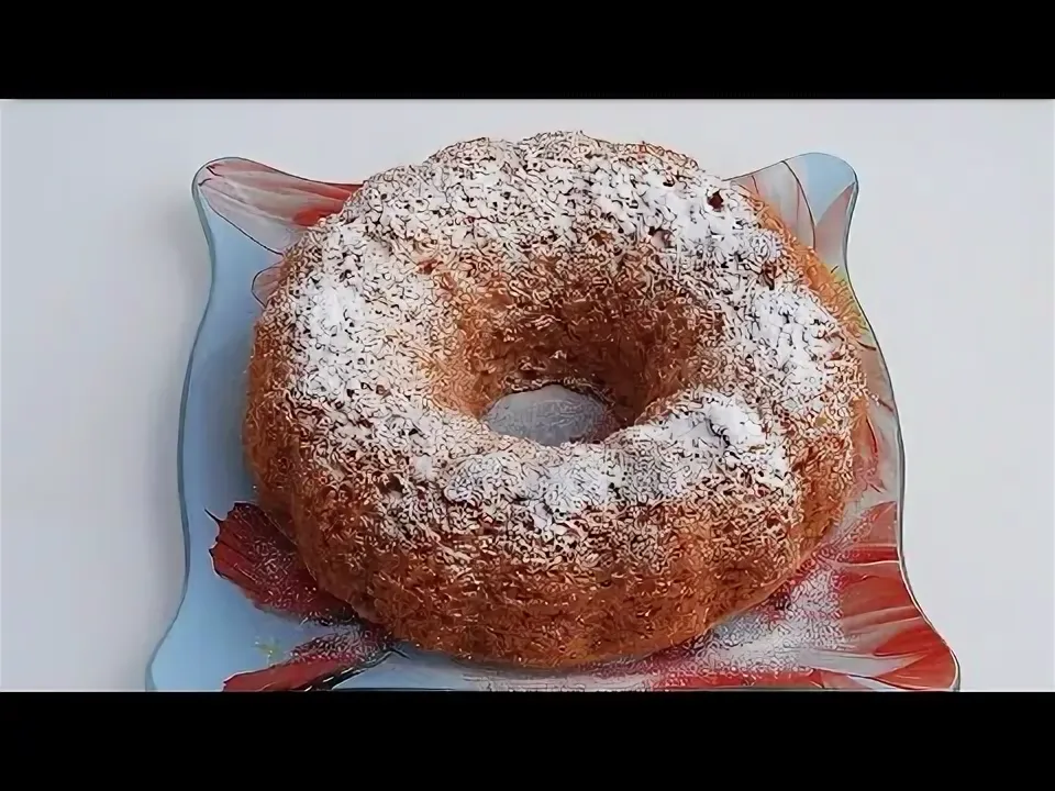 кекс снежинка