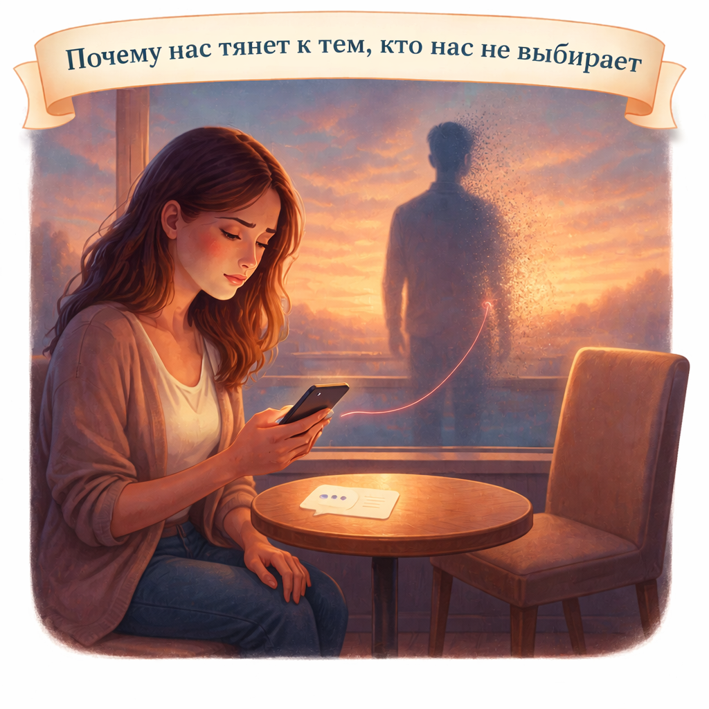 Он даже шага не делает навстречу