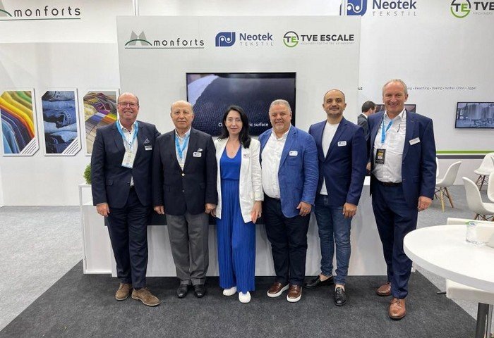 Стенд Monforts на ITM 2025, Стамбул, Турция (Фото: Monforts)