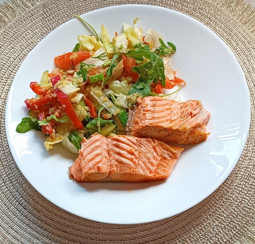 Пример ужина от Дарьи Коноваловой. 