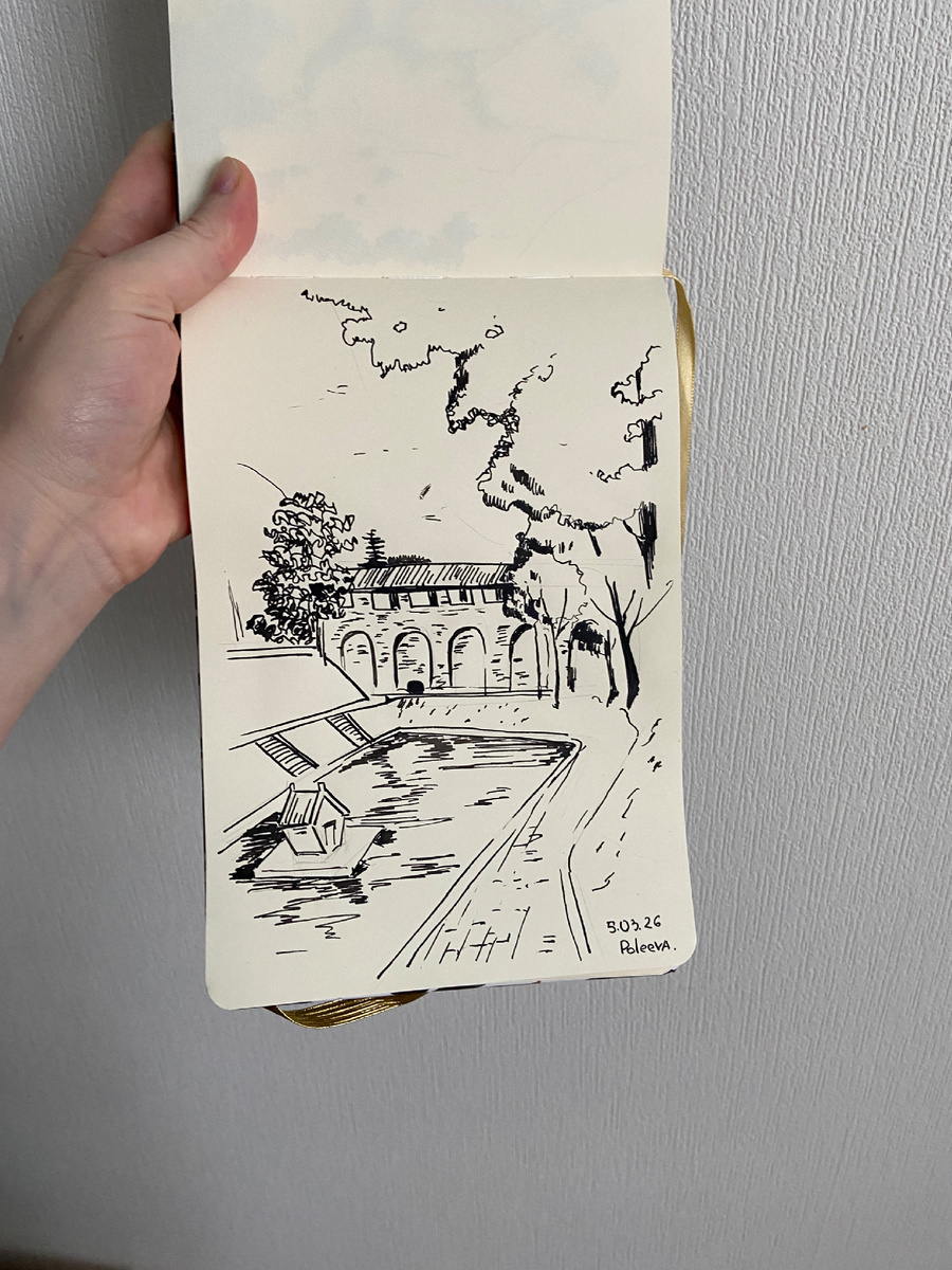 Смоленск тушью