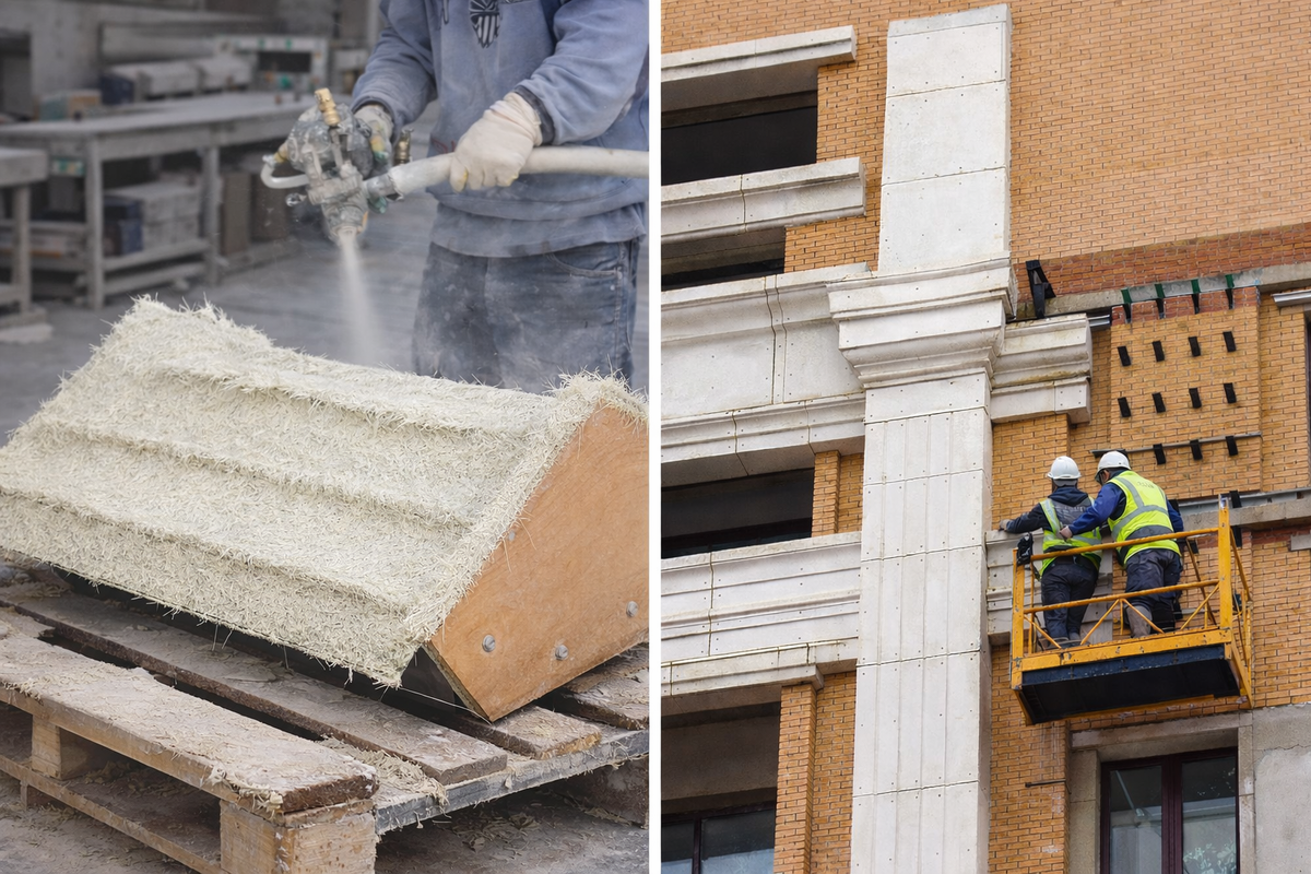 Стеклофибробетон