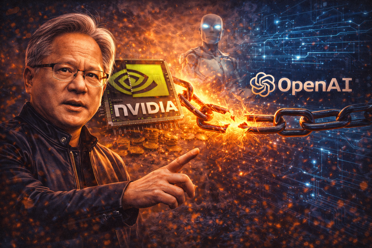 Nvidia может остановить инвестиции в OpenAI перед IPO