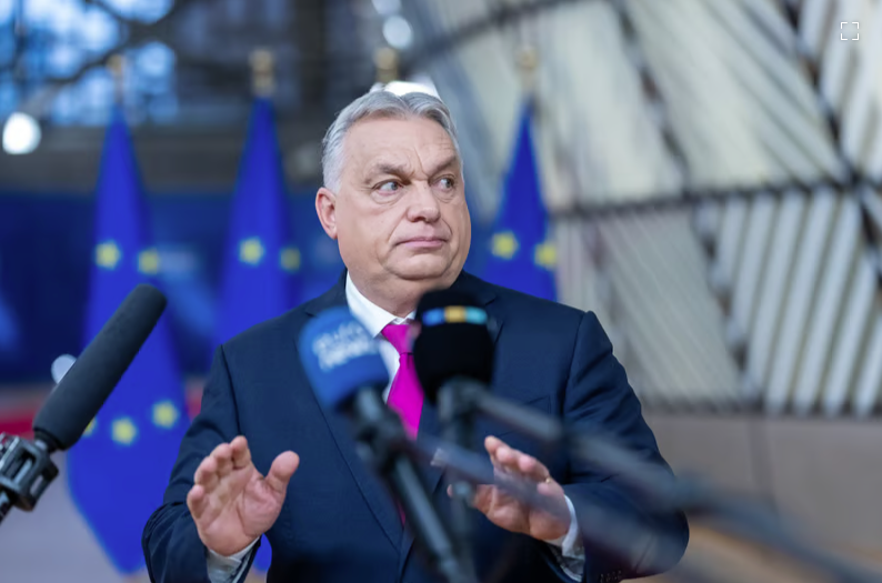 Глава правительства Венгрии Виктор Орбан: Конфликт с Украиной © Michael Kappeler/dpa