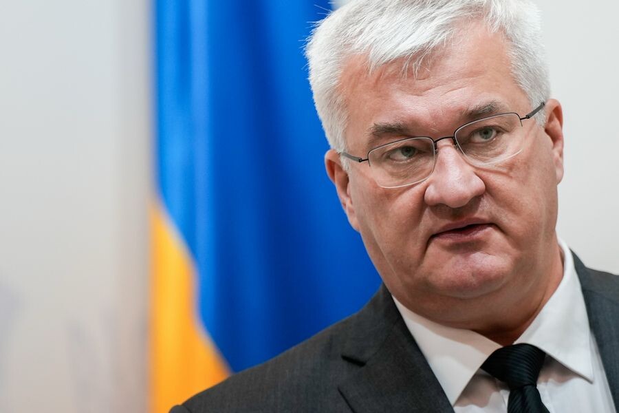    Министр иностранных дел Украины Андрей Сибига / Источник: © Julia Demaree Nikhinson/AP/TASS