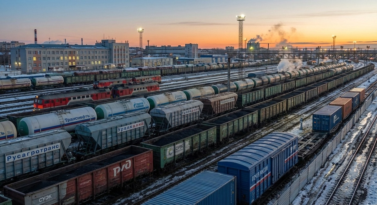 Сортировочная жд станция