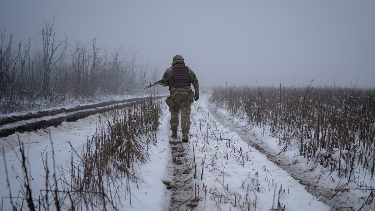    Украина ВСУ солдат военный зима