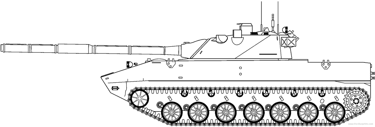 Чертёж-схема корпуса «Спрут-СД». Изображение в свободном доступе.