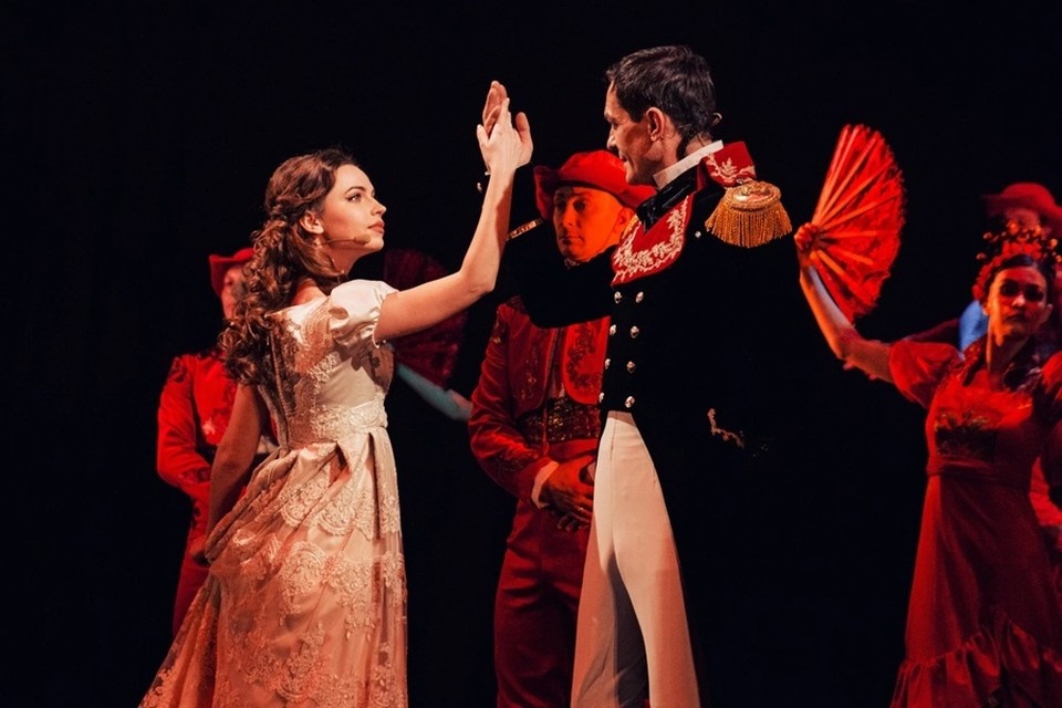    Спектакль «Юнона и Авось». Фото: Донецкая муздрама