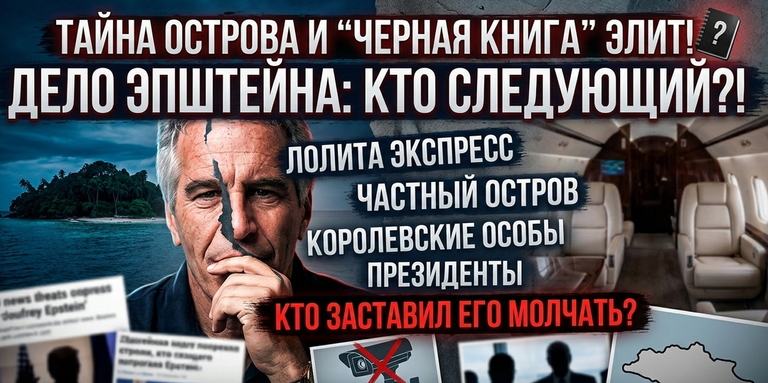 Остров «невозврата» и черная книга элит: Почему дело Джеффри Эпштейна до сих пор не дает спать сильным мира сего?