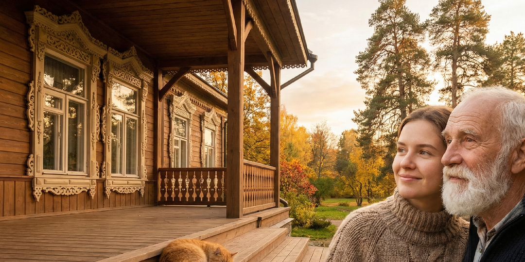 ОНА ПРИШЛА ВЫСЕЛЯТЬ СТАРИКА ИЗ ЕГО ЛАЧУГИ. НО УВИДЕВ НА СТЕНЕ ФОТО СВОЕЙ МАТЕРИ С ЭТИМ МУЖЧИНОЙ, УПАЛА НА КОЛЕНИ И ЗАПЛАКАЛА...