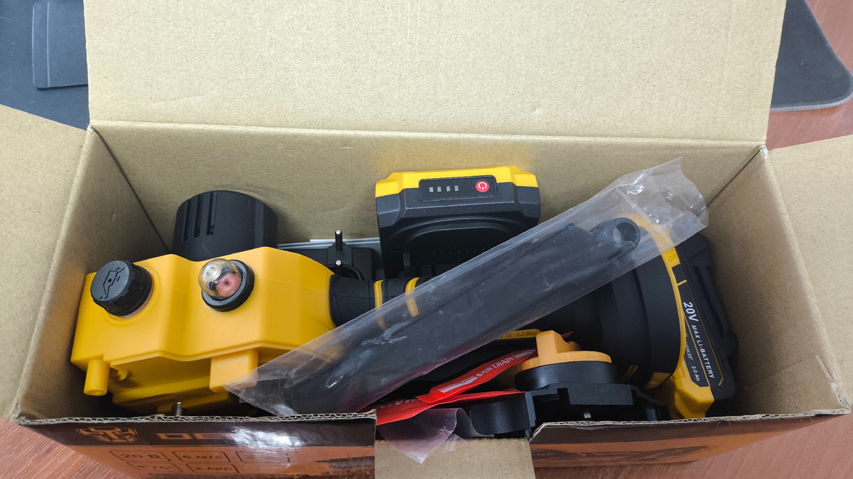 Первое вскрытие упаковки