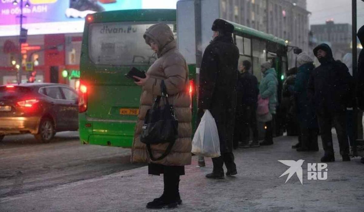     Люди на остановке. Источник: ural.kp.ru Автор фото: Ольга Юшкова
