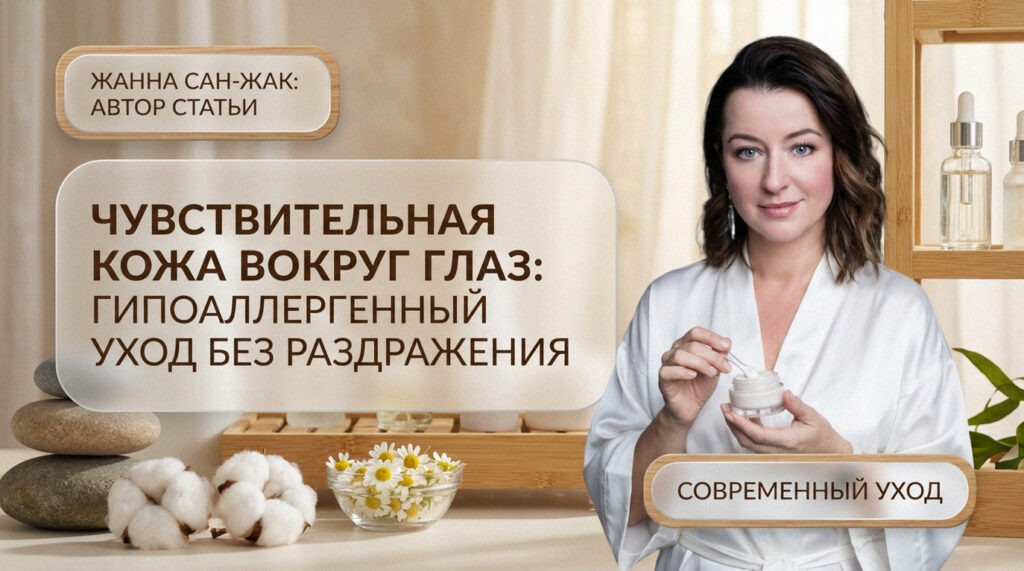    Нежность без последствий! Гипоаллергенные формулы с ромашкой и центеллой успокаивают реактивную кожу век без покраснений boringband38